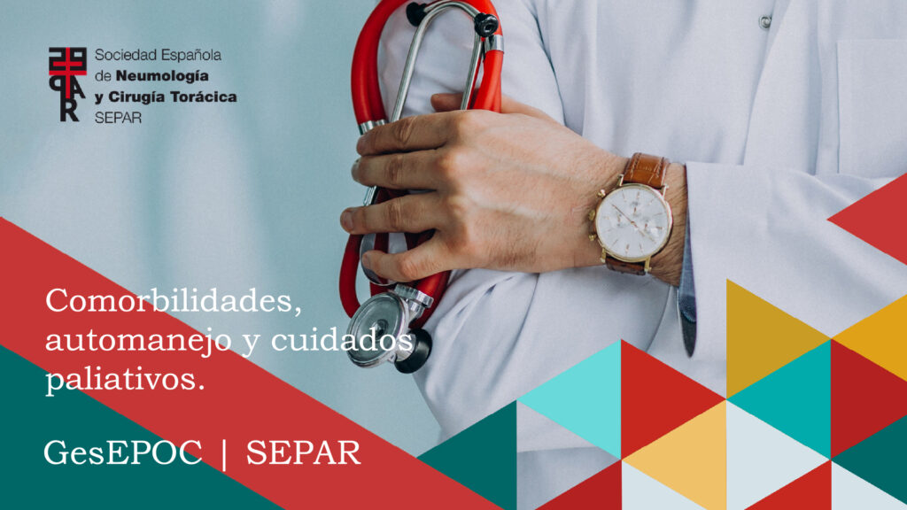 Diseño editorial para guía médica de SEPAR GesEPOC enfocado en claridad, accesibilidad y uso clínico profesional
