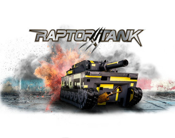 Experiencia Raptor Tank con jóvenes sobre tanque recreativo en entorno natural como contenido para redes sociales y estrategia de marca