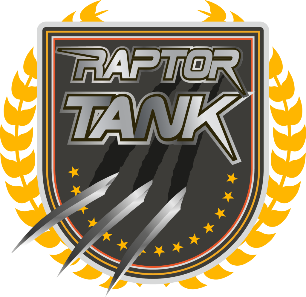 Isologo Raptor Tank desarrollado dentro de una estrategia de branding y marketing digital para redes sociales