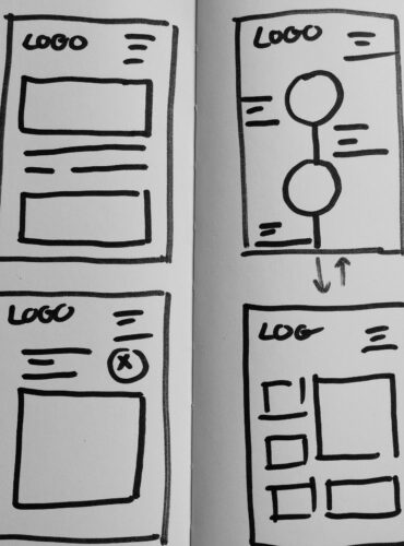 diseño landing page interfaz moderna ux ui