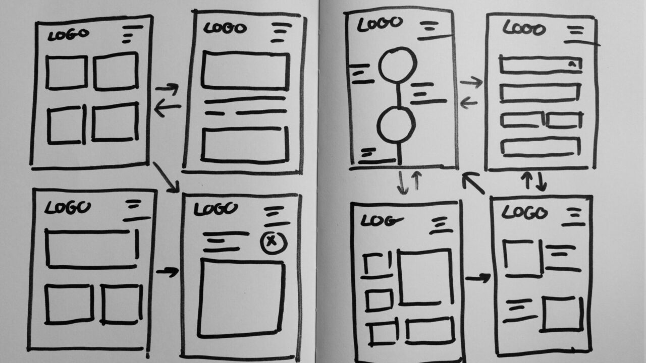 diseño landing page interfaz moderna ux ui